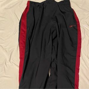 Like new black Dri Fit Nike track pants size Large.
